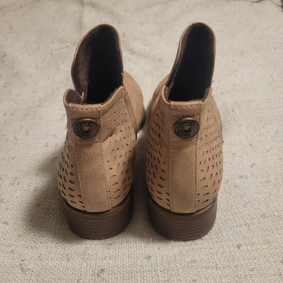 Blowfish Venom-B Ankle Boots Booties Women's Size 9 Brown - Picture 7 of 9